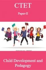 CTET Paper-II Child Developement and Pedagogy CTET Paper-II Child Developement and Pedagogy